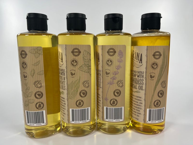 Varina Liquid Organic Castile Soap Variety - 16 oz - Image 3